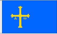 Asturias Table Flags